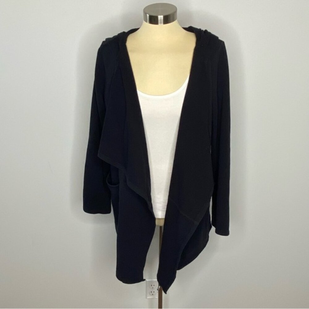 Made For Life Black Hooded Sweatshirt Cardigan